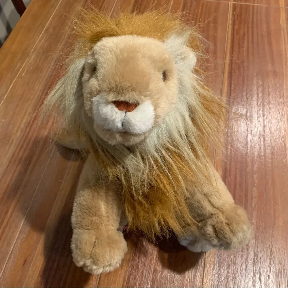 Vintage 1991 Ty Lion Plush Stuffed Animal
